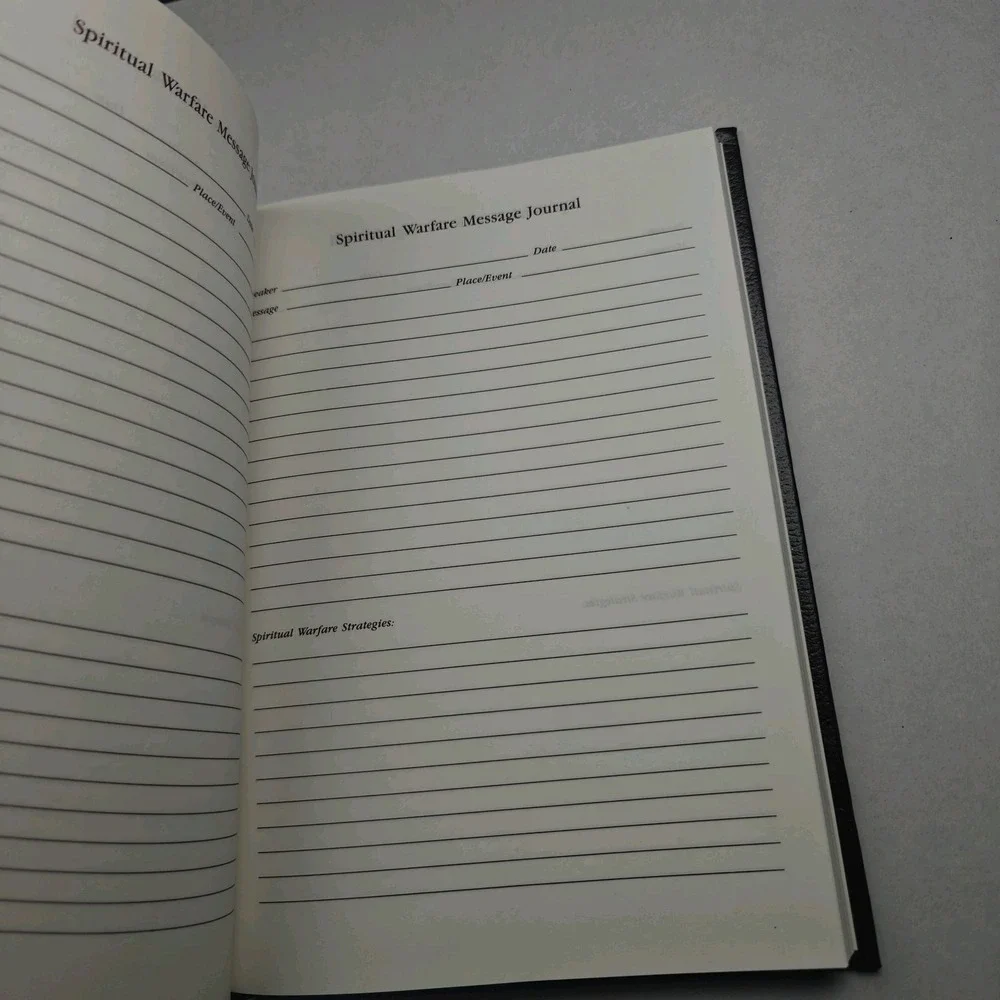 The‎ Morris Cerullo Spiritual Warfare Journal Used See Photos